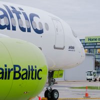 ФОТО: авиакомпания airBaltic получила новый самолет