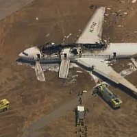 Sanfrancisko avarējušās lidmašīnas pilots mēģinājis pārtraukt nolaišanos