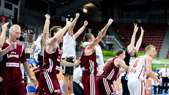 EČ basketbolā: Latvija - Melnkalne