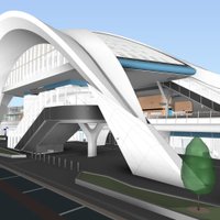Визуализация: как будут выглядеть окрестности Рижского железнодорожного вокзала Rail Baltica