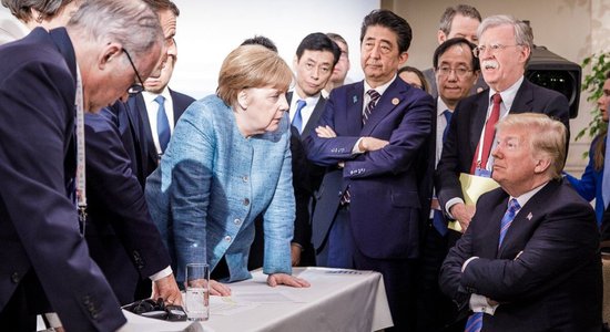 G7 samits: plaisa starp ASV un tās sabiedrotajām turpina pieaugt