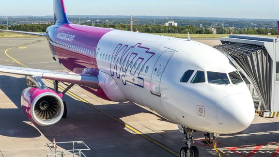 С мая Wizz Air начнет летать из Вильнюса в Берген и Катанию