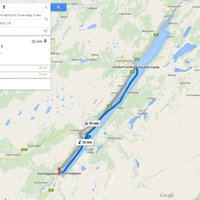 Google Maps предложил Лох-несское чудовище вместо автобуса