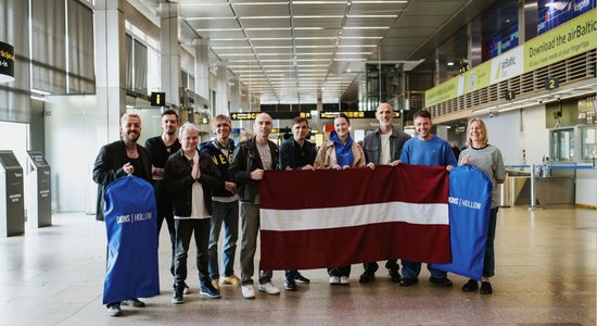 Dons un Latvijas 'Eirovīzijas' delegācija devusies uz Malmi 