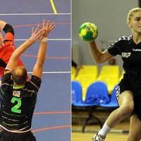 Par Latvijas handbola čempionāta mēneša labākajiem spēlētājiem atzīti Lazda un Freiberga