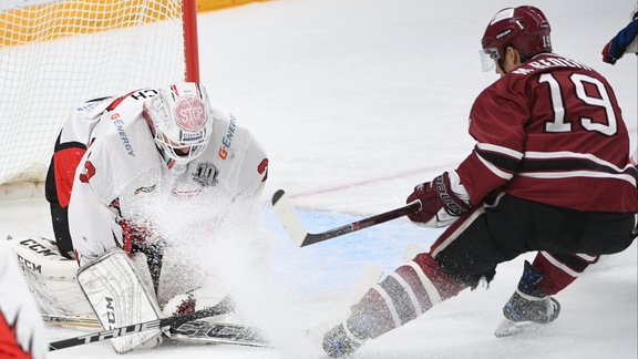 Hokejs;KHL;Rīgas 'Dinamo' pret Omskas 'Avangard' - 9