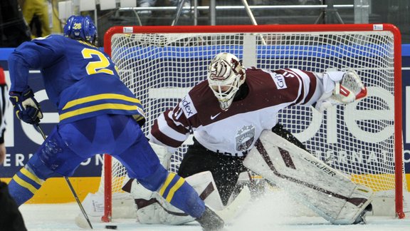 Hokejs, pasaules čempionāts: Latvija - Zviedrija - 86