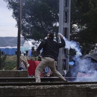 В Македонии полицейские пострадали при столкновениях с мигрантами