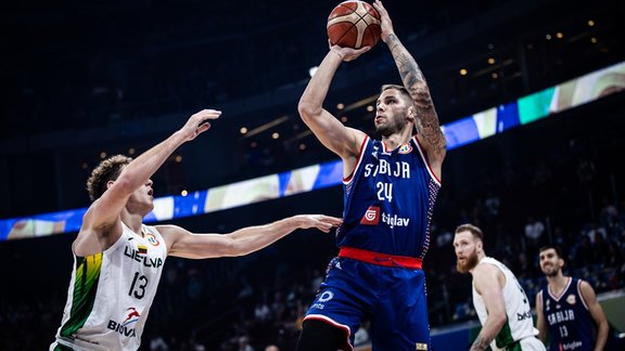 Basketbols, Pasaules kauss. Ceturtdaļfināls: LIetuva - Serbija - 12