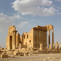 ANO: satelītuzņēmumi apstiprina slavenākā Palmiras tempļa uzspridzināšanu