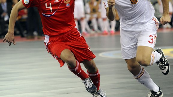 Futsal. Russia - Spain