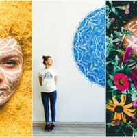 Расписывая лица и стены. История латвийской художницы о поиске себя от Новой Зеландии до Индии
