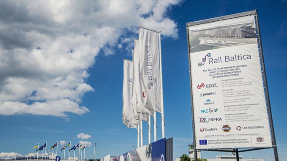 Rail Baltica dzelzceļa stacijas būvlaukums pie lidostas - 20