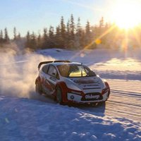 Latvijas rallijkrosa zvaigznes Nitišs un Baumanis piedalīsies ledus seriālā 'RallyX on Ice'