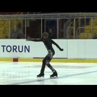 ВИДЕО: Латвийский фигурист Васильев — второй на этапе Grand Prix в Торуне