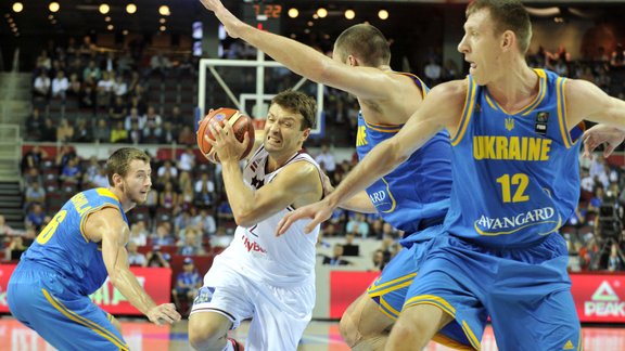 Basketbols, Latvija - Ukraina - 12