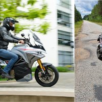 "Delfi" testē: Eiropā pirmais tūrisma elektromotocikls "Energica Experia"