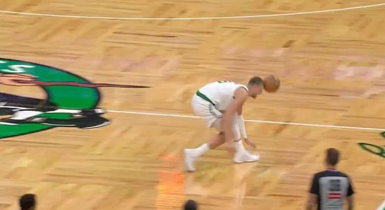 Video: Porziņģis ar neveiklu epizodi iekļūst NBA humora šovā "Shaqtin'A Fool"