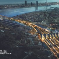 'Rail Baltica' vizualizācija: Kā izskatīsies Rīgas dzelzceļa stacija un tās apkārtne