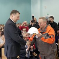 Foto: Vējonis vizītē Daugavpilī sola pārdomātāku nodokļu politiku