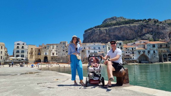 Sicīlija, Itālija, Cefalu Porta Pescara Porta Marina