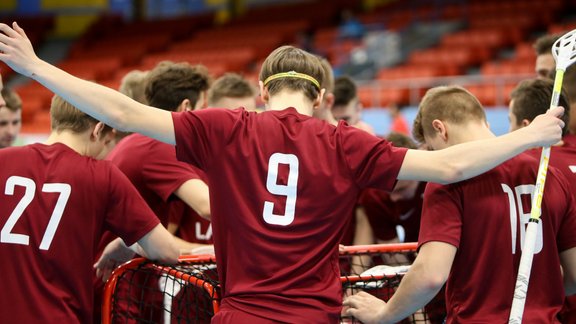 Florbols, pasaules U-19 čempionāts: Latvija - Slovākija - 6