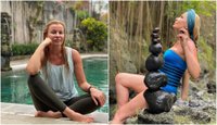 Krāšņi kadri: Agnese Zeltiņa garīgi pilnveidojas Bali