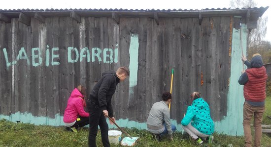 Foto: Kas paveikts Labo darbu nedēļas otrajā dienā