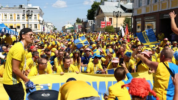 Zviedrijas futbola fani