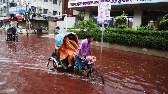 asins lietus, Bangladeša