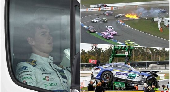 Šūmahers biedējošā avārijā DTM čempionātā guvis mugurkaula traumu