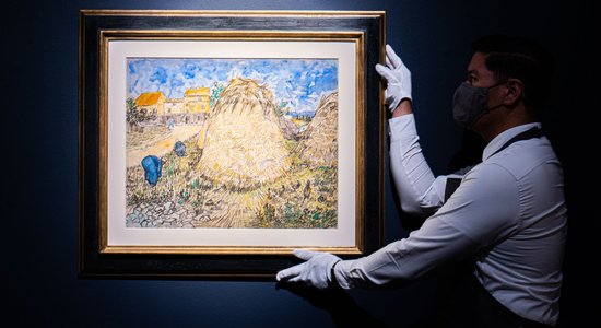 Van Goga akvarelis izsolē pārdots par vairāk nekā 30 miljoniem eiro