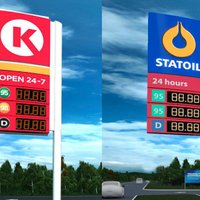 'Statoil' visas degvielas uzpildes stacijas pārdēvēs par 'Circle K'