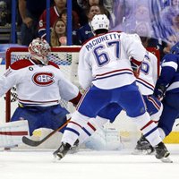 'Canadiens' vēl neļauj 'Lightning' iekļūt NHL Stenlija kausa pusfinālā