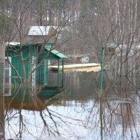 Daugavpils novadā applūst 115 dārza mājiņas