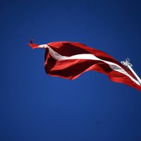 В Огре установят первый монументальный флаг Латвии