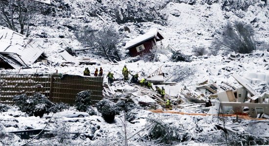 Норвегия: на месте грязевого оползня, возможно, найдено тело пропавшей литовки