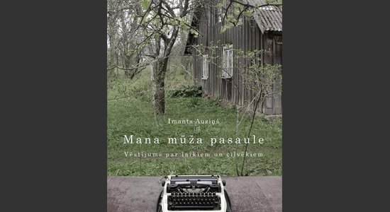 Apgāds 'Mansards' izdevis dzejnieka Imanta Auziņa grāmatu 'Mana mūža pasaule'