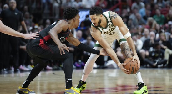 'Heat' kļūst par 'Celtics' pretinieci NBA izslēgšanas spēļu pirmajā kārtā
