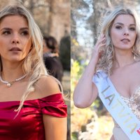 Foto: 24 gadus vecā Liene pošas Latviju pārstāvēt 'Mis Zeme' konkursā