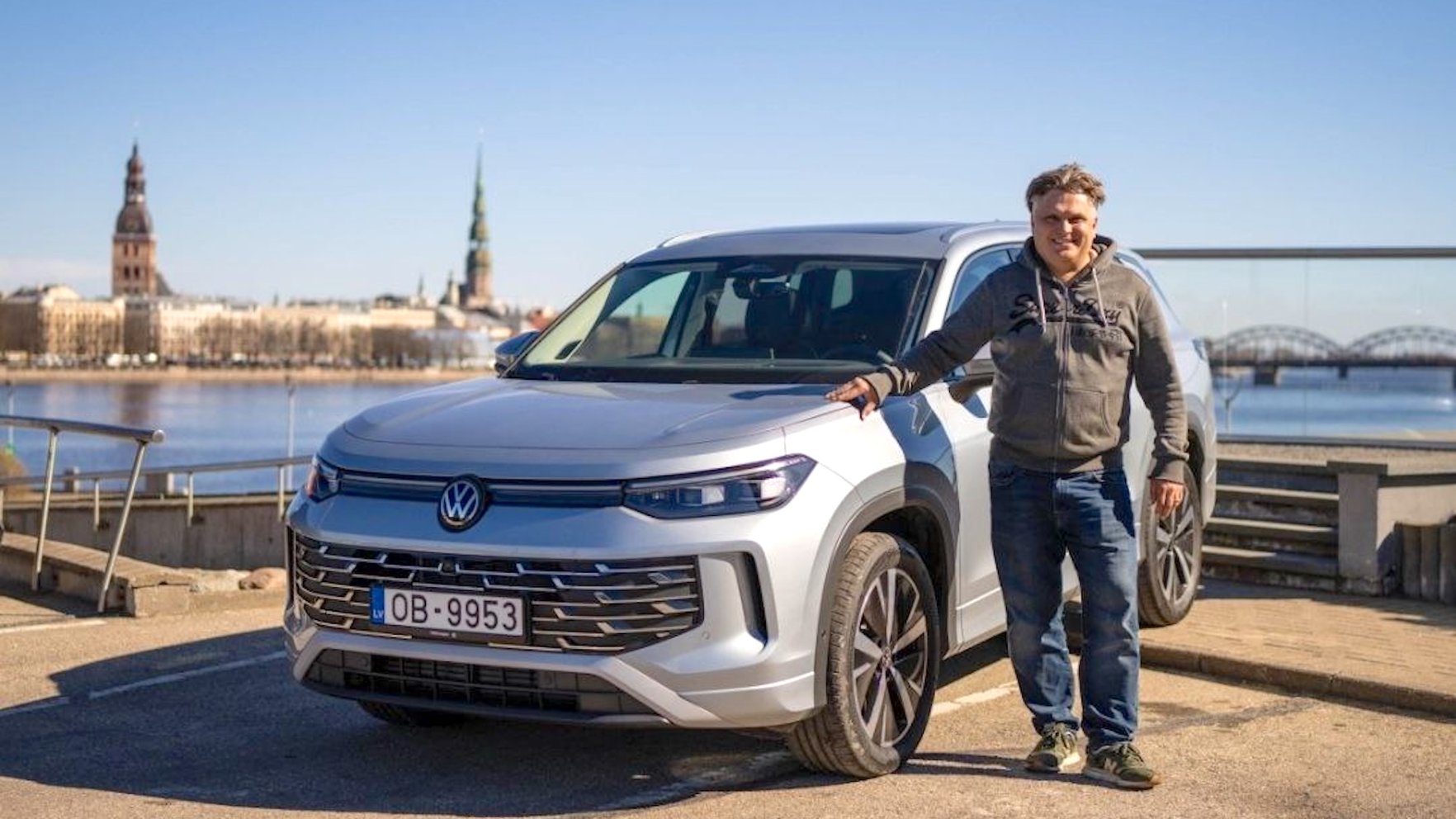 Video: "VW Tayron" apvidnieks jeb "Tiguan" ietilpīgais brālis