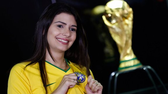 Brazil soccer fan