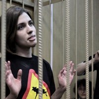 'Pazudusi' ieslodzītā 'Pussy Riot' dalībniece