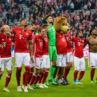 'Koln' bez Rudņeva zaudē bundeslīgas mačā; Vācijas grandu duelī 'Bayern' uzvar Dortmundi