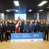 Nosaukts Latvijas hokeja izlases sastāvs un karognesējs Eiropas jaunatnes ziemas Olimpiādei