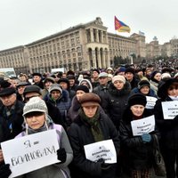Kijevā notiek vienotības gājiens 'Es esmu Volnovaha'
