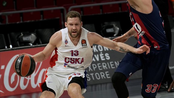 Jānis Strēlnieks, CSKA, basketbols, Eirolīga, TD Systems Baskonia