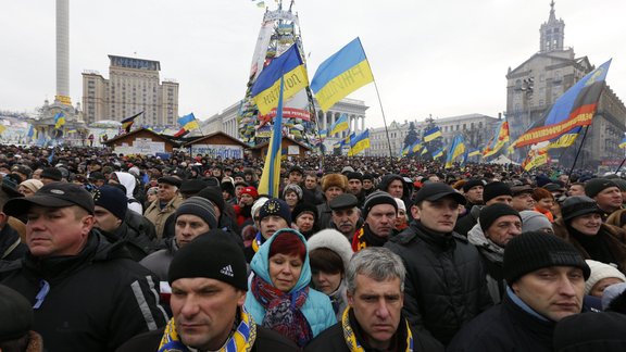 Janukoviča pretinieku mītiņš Kijevā 15.12.2013. - 20