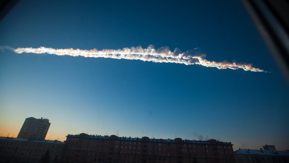 Krievijā virs Urālu apgabala sprādzis meteorīts - 5