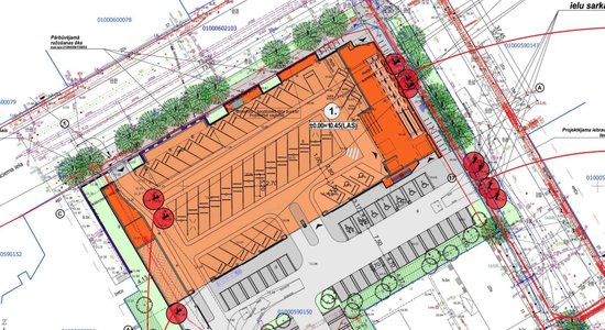 Kalnciema ielas 'Lidl' nolemts izsniegt būvatļauju ar nosacījumiem